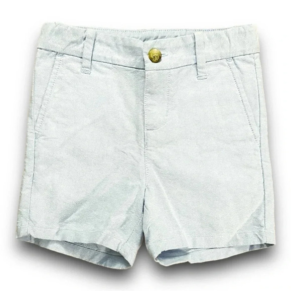 Janie & Jack | Chambray Chino Shorts (18-24 mos) 💙 - Picture 1 of 5